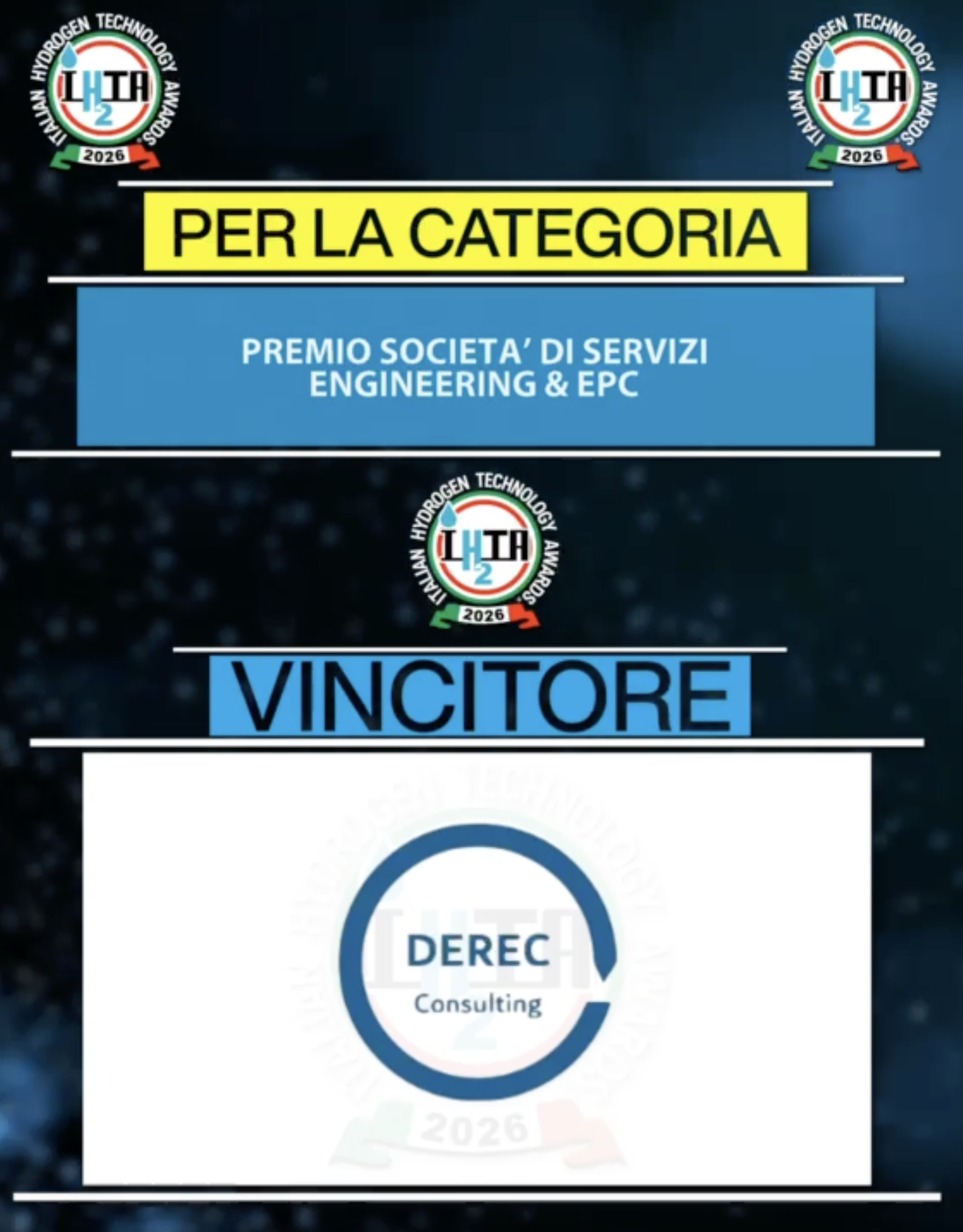 Italian Hydrogen Technology Awards 2026